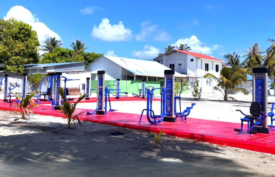 ތ. ގުރައިދޫގައި ޤާއިމްކުރާ އައުޓްޑޯ ޖިމްގެ ޢަމަލީ މަސައްކަތް އެމްޓީސީސީން ނިންމާލައިފި