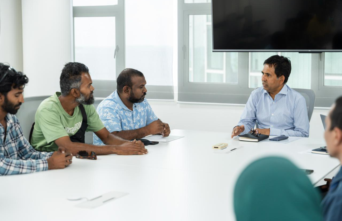 ޓެކްސީ ނަފާ ލޯނުގެ މައްސަލަ ހައްލުކުރެވިދާނެ ގޮތްތަކާ ގުޅޭގޮތުން މަޝްވަރާކޮށްފި