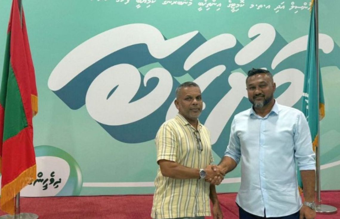 ހިތަދޫ އުތުރު ދާއިރާގެ ބައި-އިލެކްޝަންގައި ޕީއެންސީގެ ފަރާތުން އަހުމަދު ސައީދު ވާދަކުރައްވަނީ