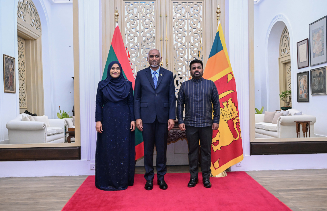 ރައީސުލްޖުމްހޫރިއްޔާގެ ދެކަނބަލުންގެ ޝަރަފުގައި ރަސްމީ ޖާފަތެއް ބާއްވަވައިފި