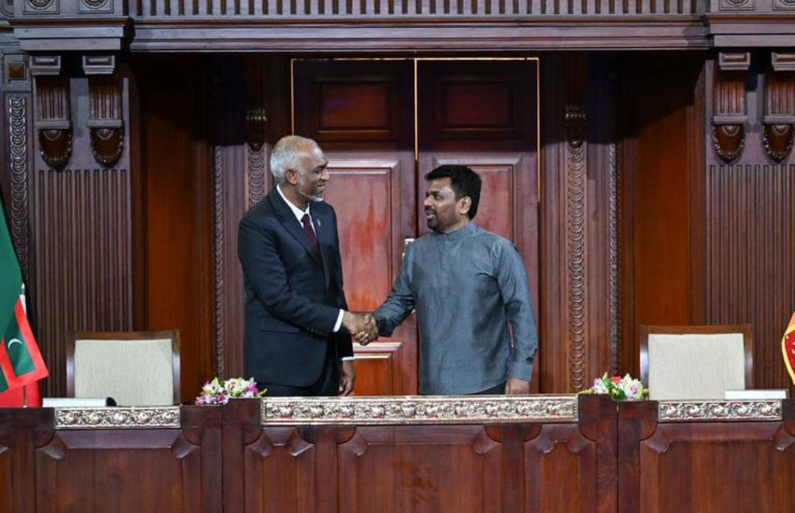 ދަތުރު މި ނިންމާލަނީ ސްރީލަންކާއާ އޮތް ގުޅުން ބަދަހި ކުރުމުގެ އާ އަޒުމަކާއެކު: ރައީސުލްޖުމްހޫރިއްޔާ