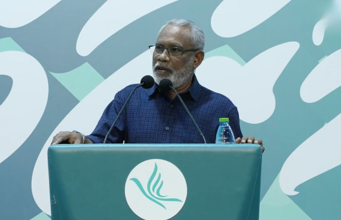 މަގުމަތީގައި ދައްކާ ވާހަކަތަކަށް ހެއްލޭނެ ކަމެއް ނެތް، ރައްދު ދޭނީ އަމަލުން: އަބްދުއްރަހީމް