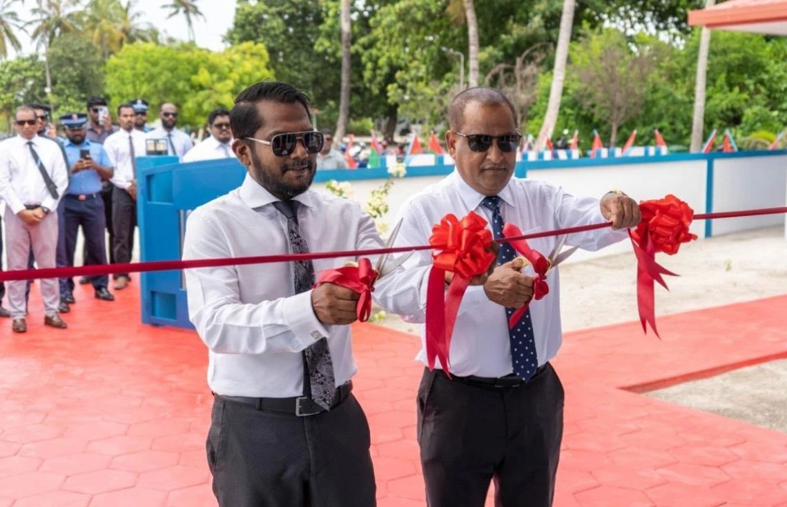 ކުރިނބީ ކައުންސިލް އިދާރާގެ އައު އިމާރާތް ރަސްމީކޮށް ހުޅުވައިފި