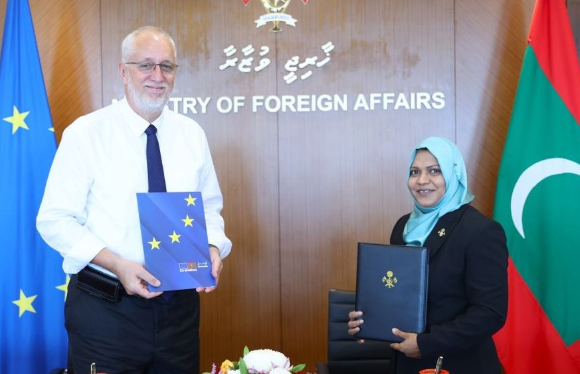 ކަނޑޫފާތައް ހިމާޔަތްކުރުމަށް ޔޫރަޕިއަން ޔޫނިއަންއާއެކު އެއްބަސްވުމެއްގައި ސޮއިކޮށްފި