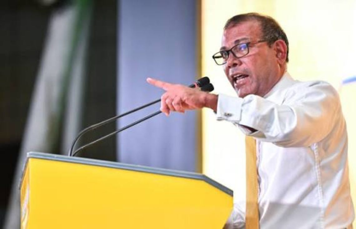 އެމްޑީޕީ ރޫޅާލެއްވި މައްސަލާގައި ކުރީގެ ރައީސް ނަޝީދު މާފަށް އެދިވަޑައިގެންފި