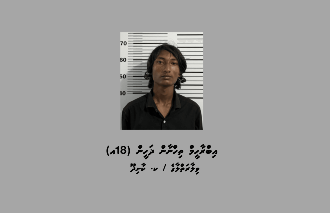 ނައިފަރަށް ބަގުރާ އެތެރެކުރިކަމުގެ ތުހުމަތުގައި ޒުވާނަކު ހައްޔަރުކޮށްފި