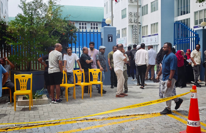 ވޯޓުލާ މަރުކަޒުގެ ކައިރީގައި އެމްޑީޕީން ޤަވާއިދާ ޚިލާފަށް ޢަމަލުކޮށްފި