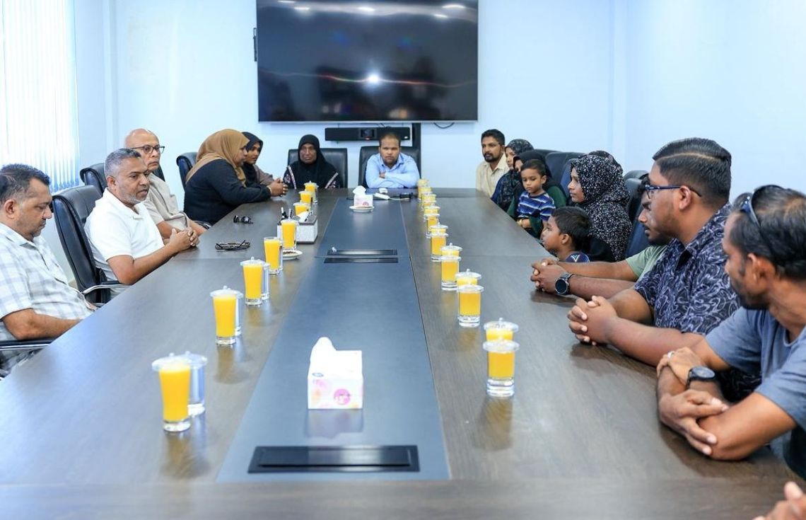 މަރްޙޫމް އާސިފްގެ އާއިލާ އާއި ސީޕީ ބައްދަލުކުރައްވައިފި