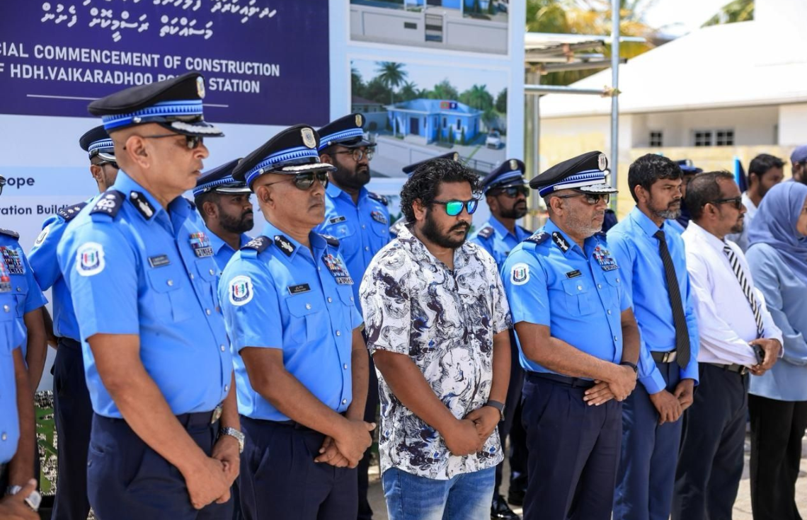 ވައިކަރަދޫ ޕޮލިސް ސްޓޭޝަންގެ އަމަލީ މަސައްކަތް ފަށައިފި
