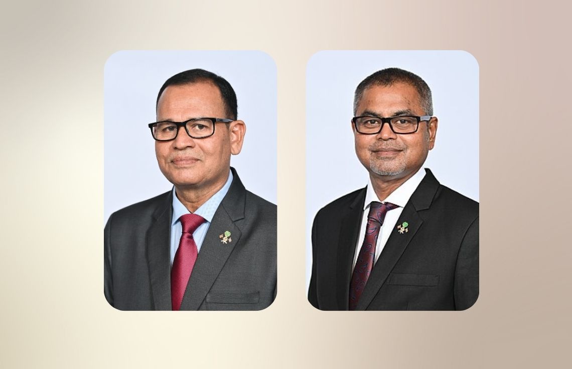 ޠާރިޤް އިބްރާހިމާއި އާދަމް ޝަރީފް ސަފީރުކަމަށް އައްޔަންކުރުމަށް މަޖިލީހުން ރުހުން ދީފި