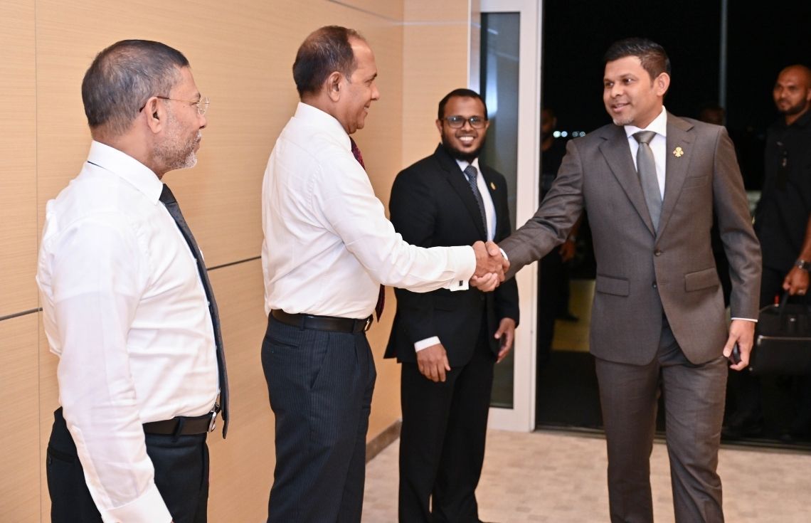 ރައީސުލްޖުމްހޫރިއްޔާގެ ނައިބު ޖަރުމަނުވިލާތަށް ފުރާވަޑައިގެންފި