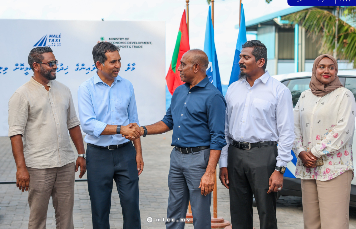 ވިލިމާލޭގައި "މާލޭ ޓެކްސީ ލައިން" ގެ ޚިދުމަތް ފަށައިފި