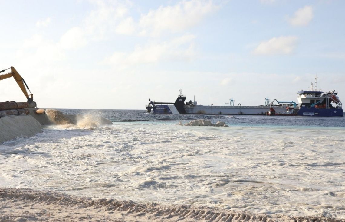 ގިރިފުށީގެ ބިން ހިއްކުމާއި ބަނދަރުގެ އަމަލީ މަސައްކަތް ފަށައިފި