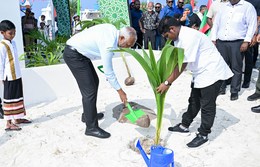 ފަސް މިލިއަން ގަސް އިންދުމުގެ މަޝްރޫޢަށް 20 ރަށެއްގައި ނާސަރީ ޤާއިމްކުރަނީ