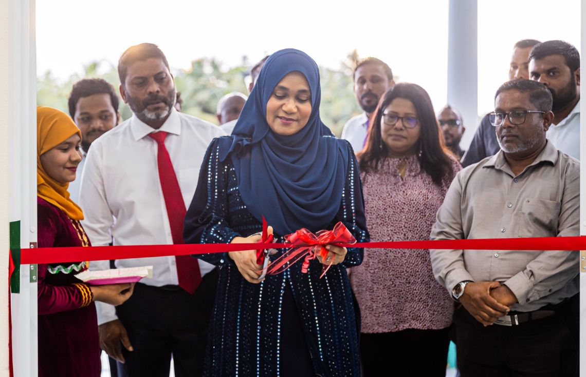 މ. މުލަކު ފިޓްނަސް އެންޑް ރެކްރިއޭޝަން ސެންޓަރު ރަސްމީކޮށް ހުޅުވައިފި