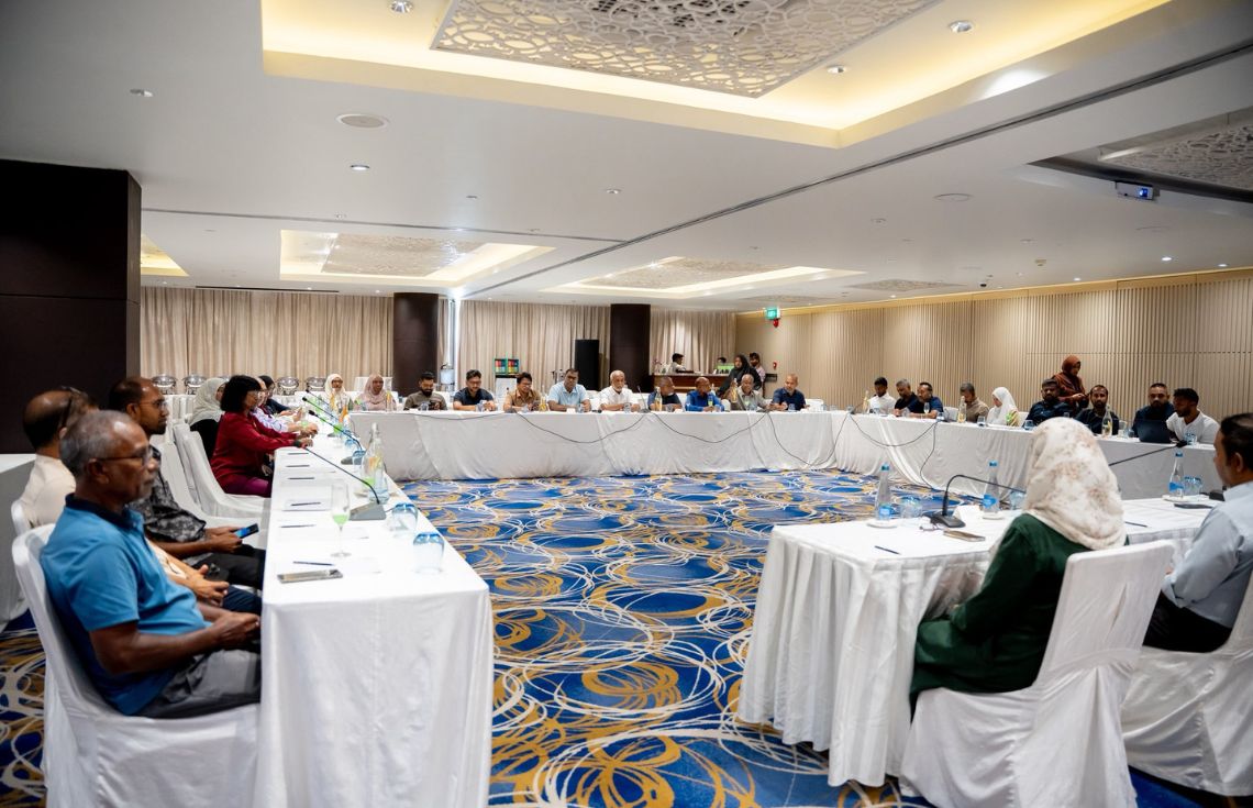 އެސްޓީއޯގެ ކުރިމަގާއި 'އިވޯލްވް 2030' އާ ގުޅޭގޮތުން ހިއްސާދާރުންނާ މަޝްވަރާކޮށްފި