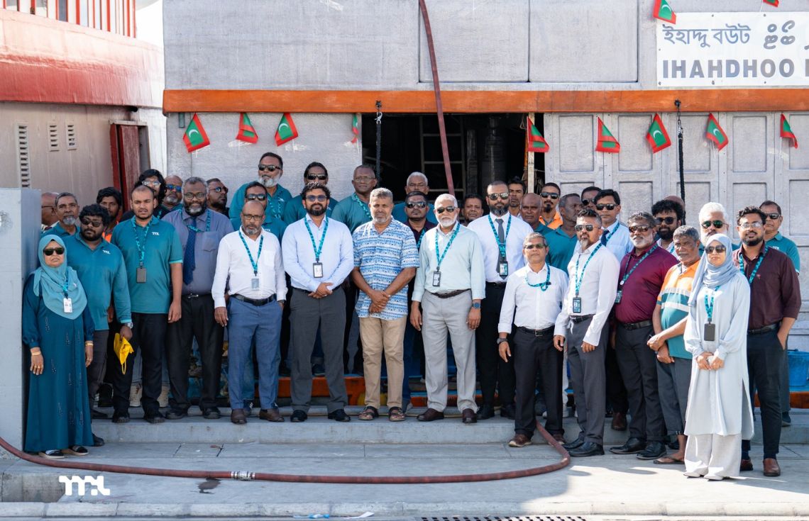 މާލޭ ނޯތު ހާބަރުގެ "އޭ ޒޯން" އިން ފެނާއި ކަރަންޓްގެ ޚިދުމަތްދޭން ފަށައިފި
