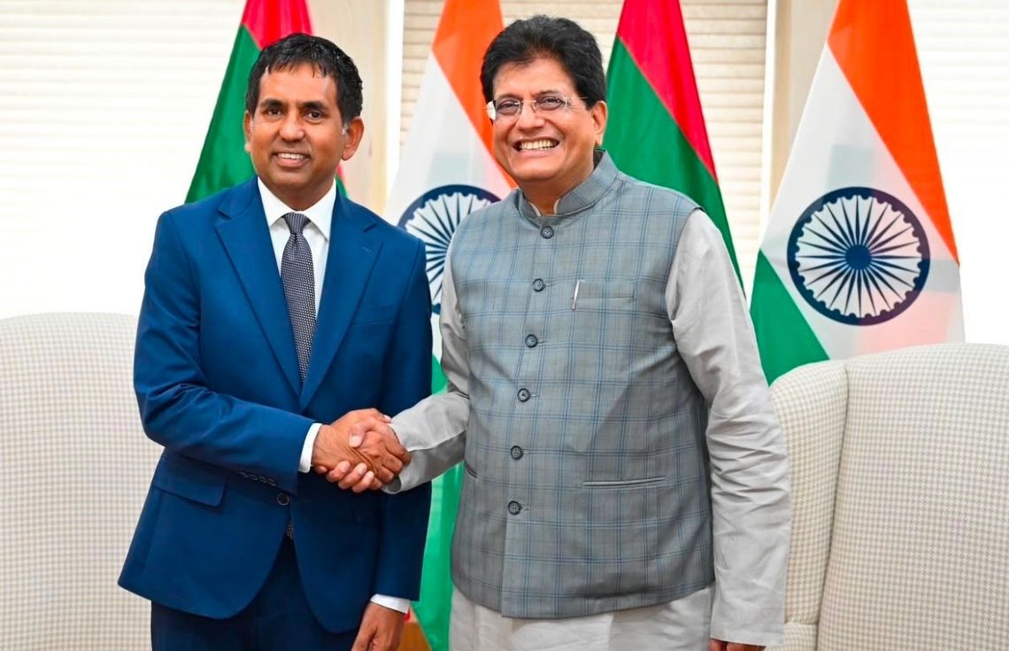 ރާއްޖެއާއި އިންޑިއާގެ މަޝްވަރާތަކާއެކު ދެޤައުމަށް ފައިދާކުރަނިވި ދެމެހެއްޓެނިވި ތަރައްޤީ ކަށަވަރުވާނެ: ވަޒީރު ސަޢީދު