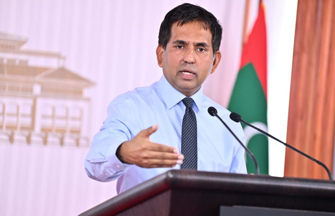 ރާއްޖެ ދަރުވާލުމުގެ މޭސްތިރިއަކީ އަމީރު، އެމްޑީޕީން އުޅެނީ ސިޔާސީ މަންފާ ހޯދަން: މިނިސްޓަރު ސައީދު