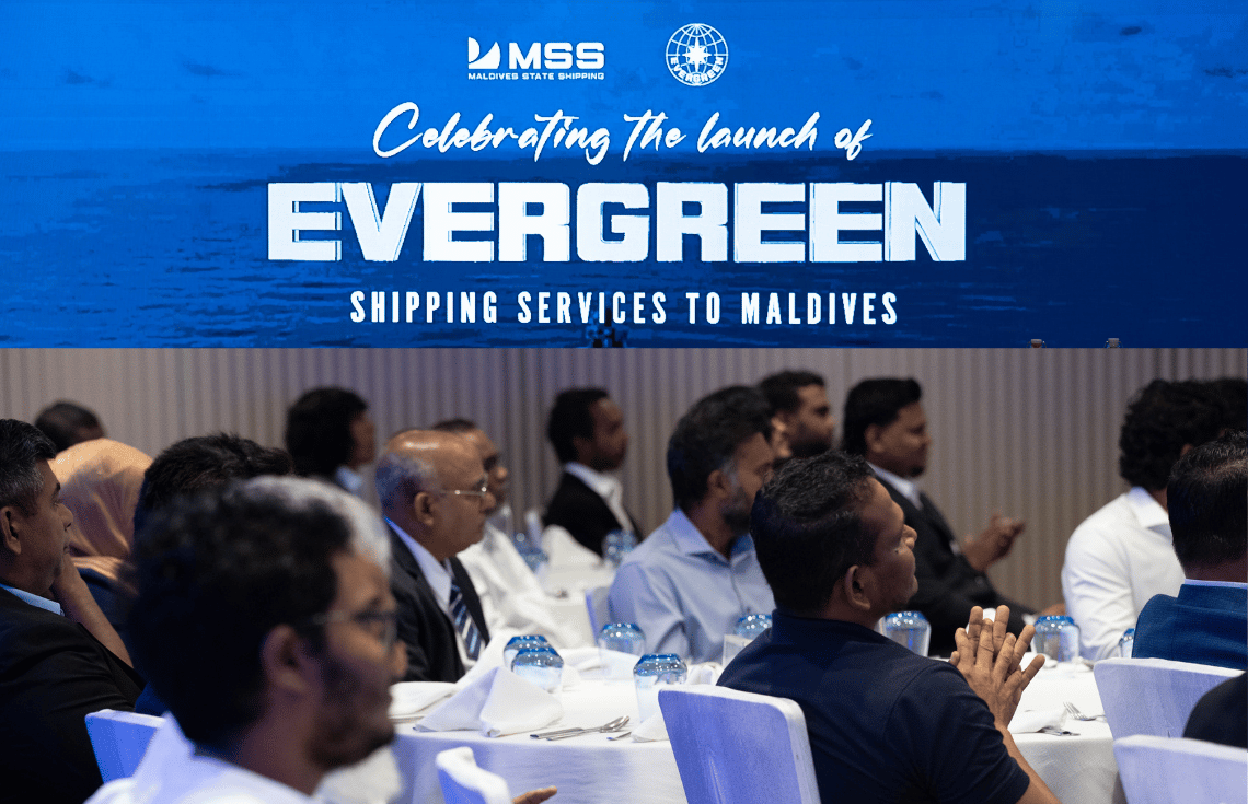 އެވަގްރީން ޝިޕިންގްގެ ޚިދުމަތް ރާއްޖެއަށް ރަސްމީކޮށް ތައާރަފުކޮށްފި