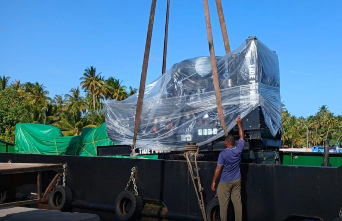 އައު ޖަނަރޭޓަރަކާއެކު ލ. ހިތަދޫގެ ކަރަންޓު މައްސަލަ ހައްލުކޮށްފި