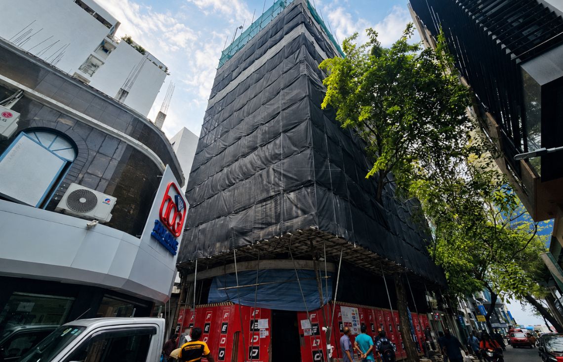 ކްރިއޭޓަރ ހަބް އިމާރާތުގެ ފިނިޝިންގ މަސައްކަތް ފަށައިފި