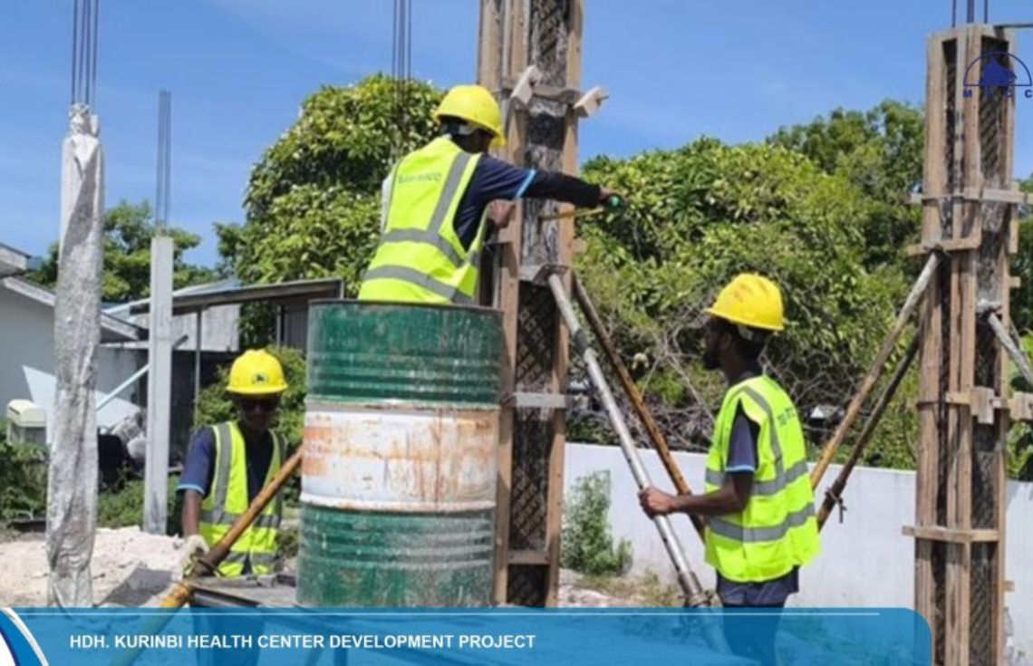 ކުރިންބީ ސިއްޙީ މަރުކަޒު އަޕްގްރޭޑް ކުރުމުގެ މަސައްކަތް ބާރުސްޕީޑުގައި ކުރިއަށް