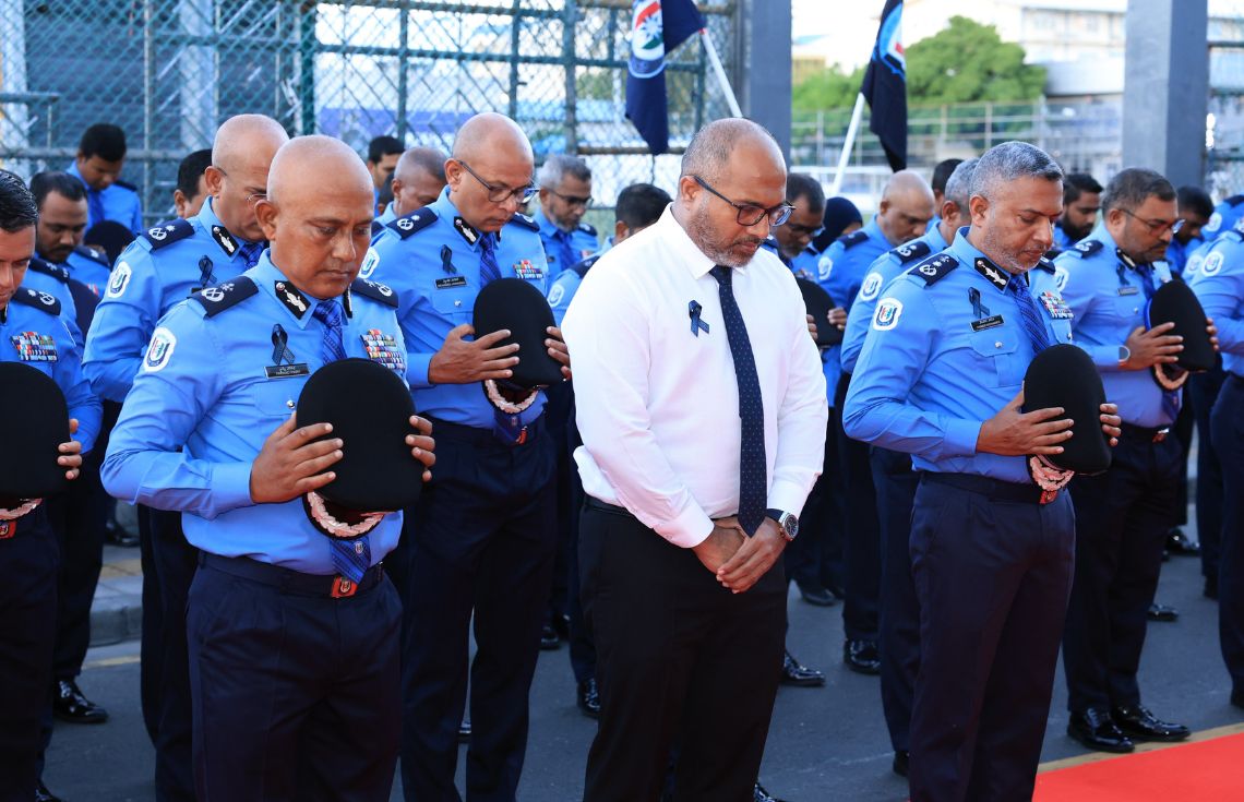 ފުލުހުންގެ މެމޯރިއަލް ޑޭއާއި ގުޅޭ ހާއްސަ ލަވައެއް ނެރުއްވައިފި