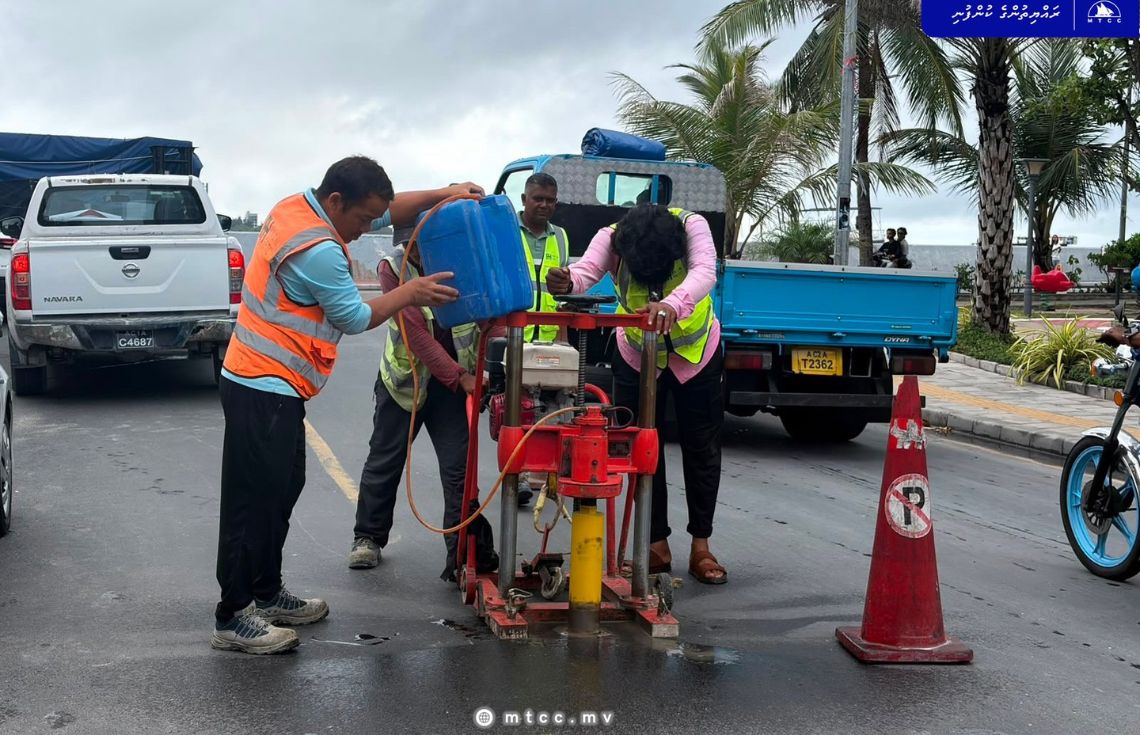 އަމީނީ މަގު މަރާމާތު ކުރުމުގެ މަސައްކަތް މިއަދު ފަށަނީ