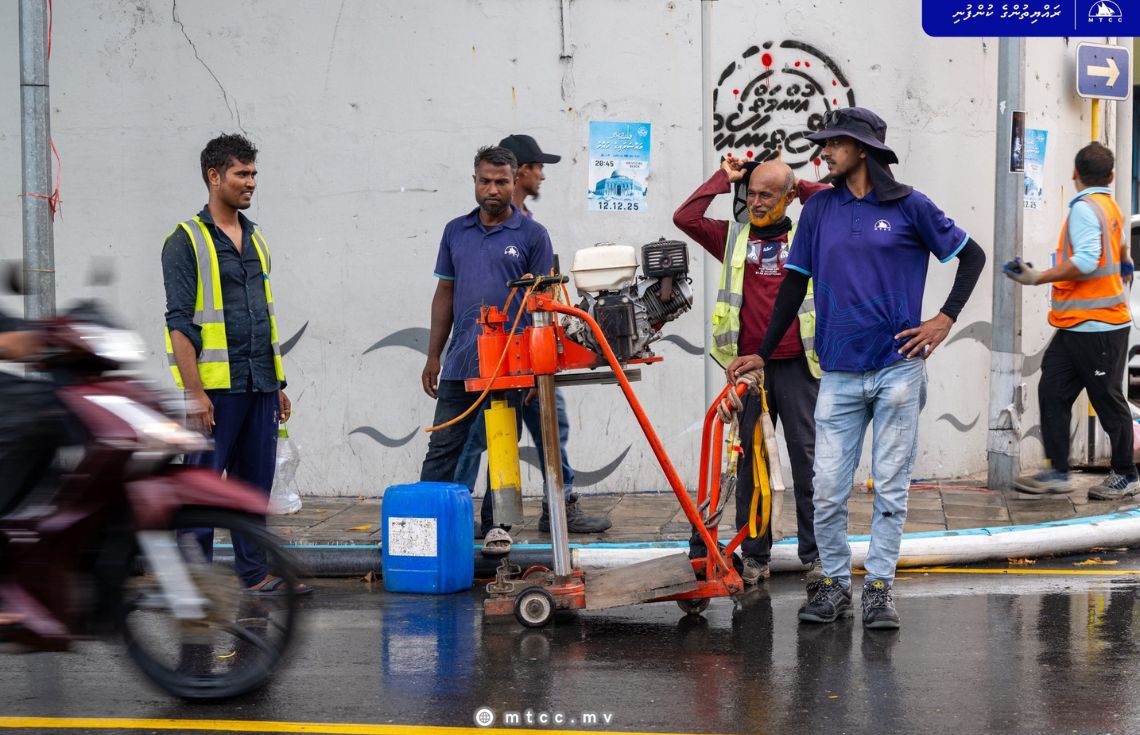 އަމީނީމަގުގެ މަރާމާތަށް މިރޭ ދަންވަރުން ފެށިގެން ޓްރެފިކް ފްލޯއަށް ބަދަލުތަކެއް ގެންނަނީ