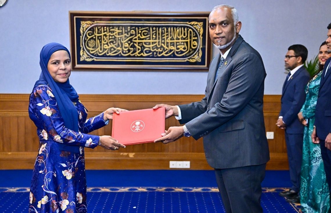 ބެލްޖިއަމާއި އީޔޫއަށް ކަނޑައަޅުއްވާ ސަފީރުގެ މަޤާމަށް  ދިޔާނާ  ޢައްޔަންކުރައްވައިފި