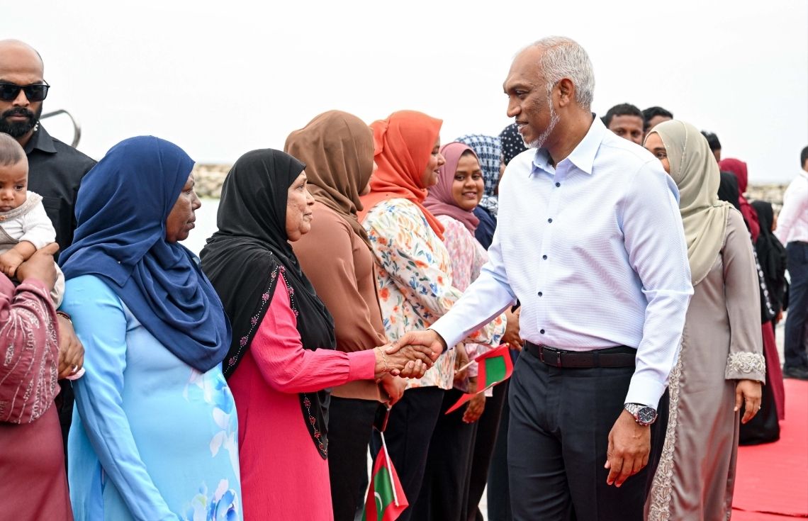 ރައީސުލްޖުމްހޫރިއްޔާ އއ. އުކުޅަހަށް ވަޑައިގެންފި
