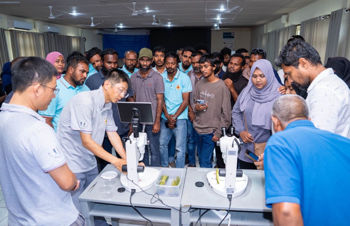 ރުއްގަހަށް ޖެހޭ ބަލިތައް ކޮންޓްރޯލްކުރުމުގެ ތަމްރީނު ޕްރޮގްރާމެއް ހަނިމާދޫގައި ފަށައިފި