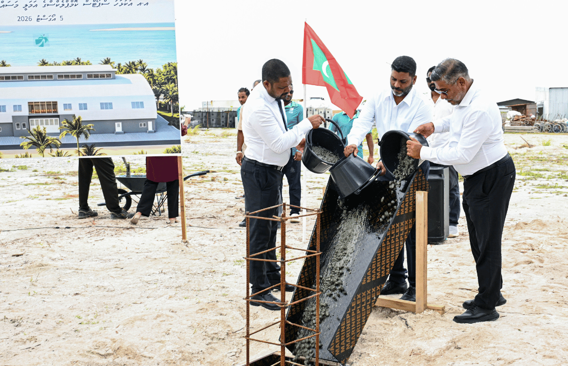 އއ. އުކުޅަހުގައި ޤާއިމްކުރާ ސްޕޯޓްސް ކޮމްޕްލެކްސްގެ އަމަލީ މަސައްކަތް ފަށައިފި