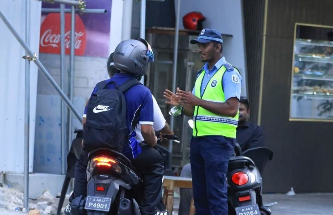 ފުލުހުންގެ "ރޯޑްޝޯ"އެއް ހުޅުމާލޭގައި ކުރިއަށް ގެންގޮސްފި