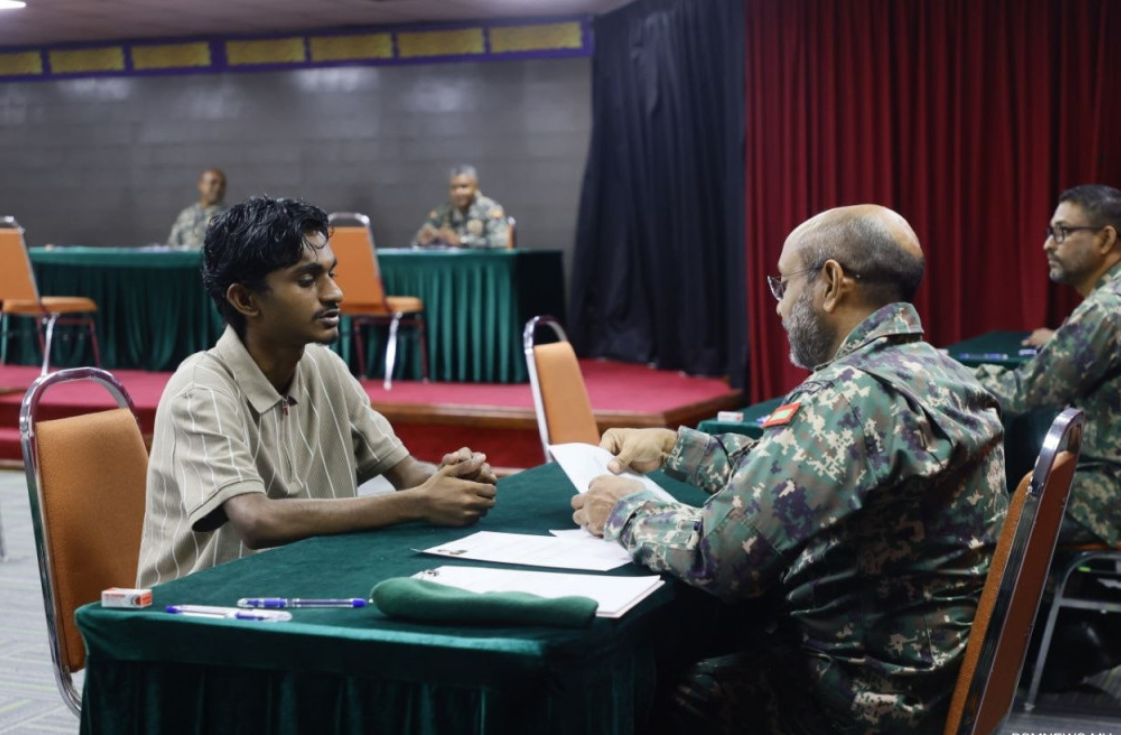 ވަޠަނީ ޚިދުމަތުގެ 4ވަނަ ބުރުގެ މާލެ ސަރަހައްދުގެ އިންޓަވިއުތައް ނިމިއްޖެ