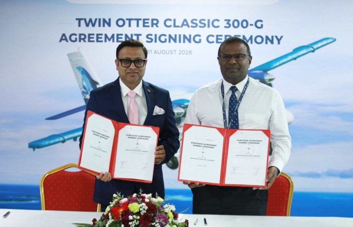 މޯލްޑިވިއަނުން އެންމެ ފަހުގެ ޓްވިން އޮޓަރ މަރުކާގެ ދެ ބޯޓު ގަންނަނީ