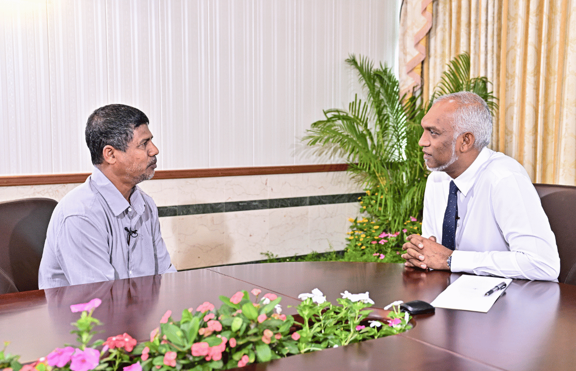 "ރައްޔިތުންގެ އަޑު" ގެ ސިލްސިލާ ބައްދަލުކުރެއްވުންތައް ރައީސުލްޖުމްހޫރިއްޔާ ފައްޓަވައިފި