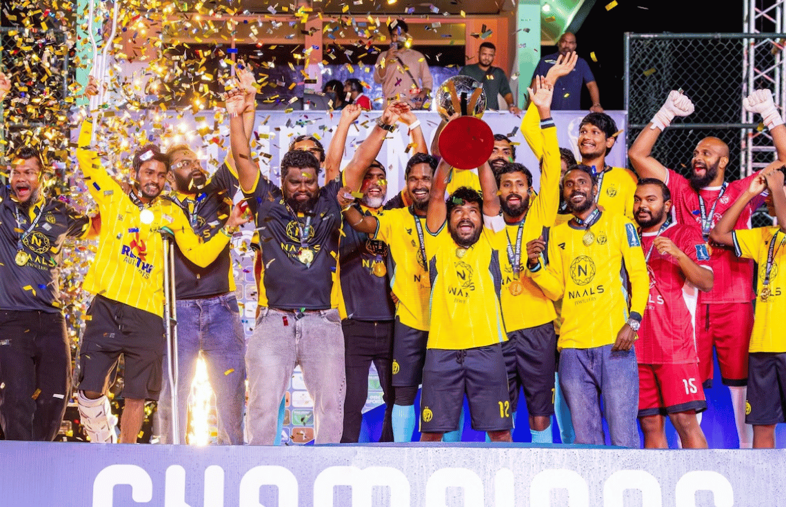 ކަންމަތި އެފްސީއިން މާލެ އަތޮޅުގެ އެންމެ އަގުބޮޑު ފުޓްސަލް މުބާރާތުގެ ތަށި އުފުލާލައިފި