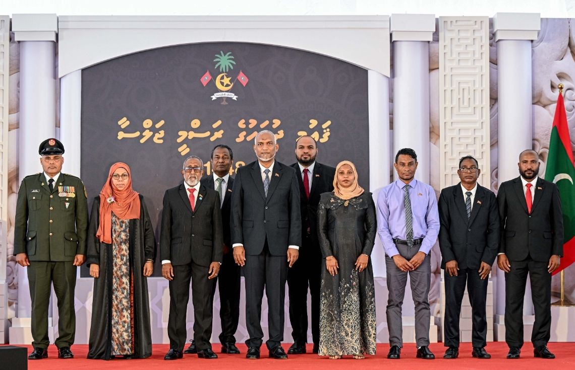 ހިތްވަރު ދިނުމުގެ ޤައުމީ އިނާމު 7 ބޭފުޅަކަށާއި އެއް ކުންފުންޏަކަށް ދެއްވައިފި