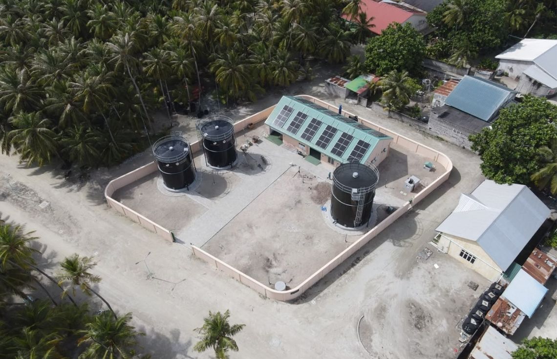 ނޭކުރެންދޫގައި ފެނާއި ނަރުދަމާ ނިޒާމު ޤާއިމްކުރުމުގެ މަޝްރޫއު ނިމިއްޖެ