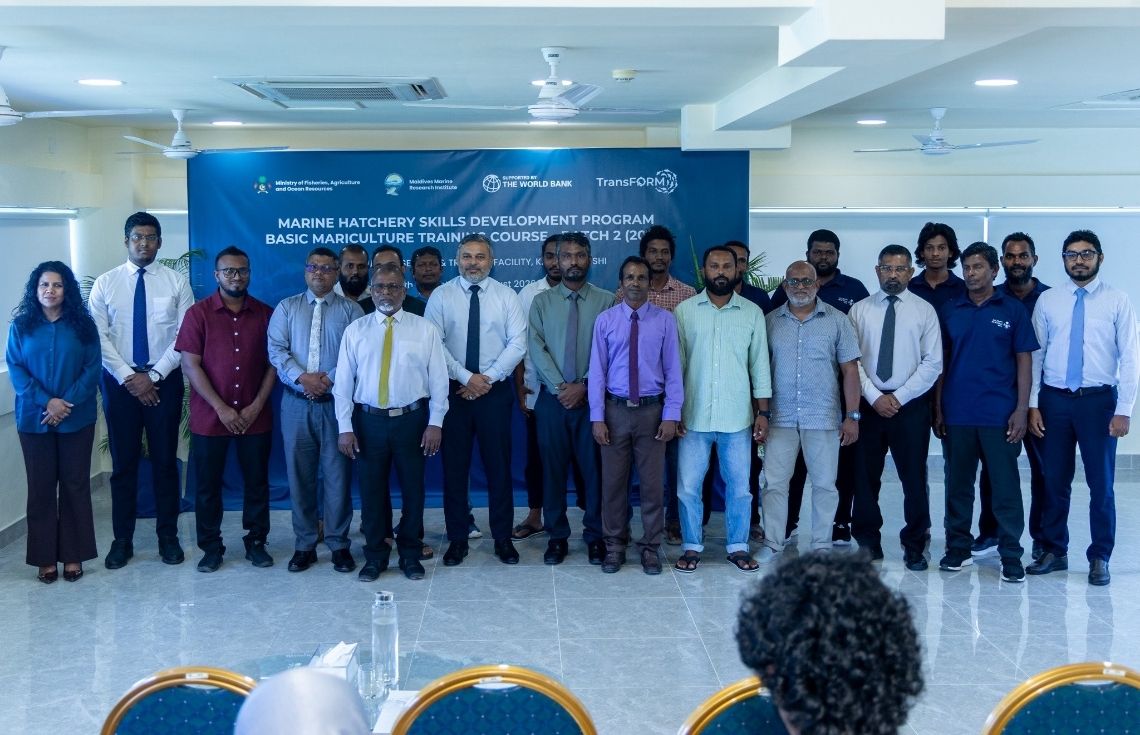 މިއަހަރު ބޭއްވި ދެވަނަ ބޭސިކް މެރިކަލްޗާރ ޓްރެއިނިންގ ކޯސް ނިންމާލައިފި
