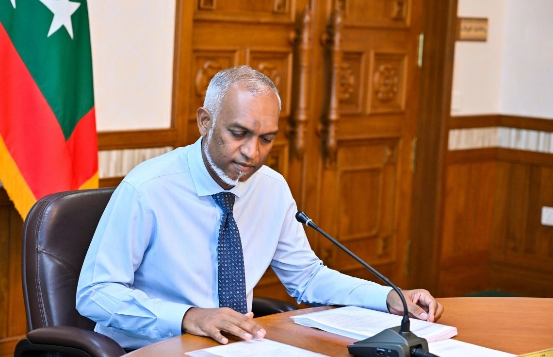 ކުށްކޮށްގެން ހޯދާ މުދާ ދައުލަތަށް ނެގުމުގެ ބިލު  މަޖިލީހަށް ފޮނުވައިފިން: ރައީސް މުޢިއްޒު