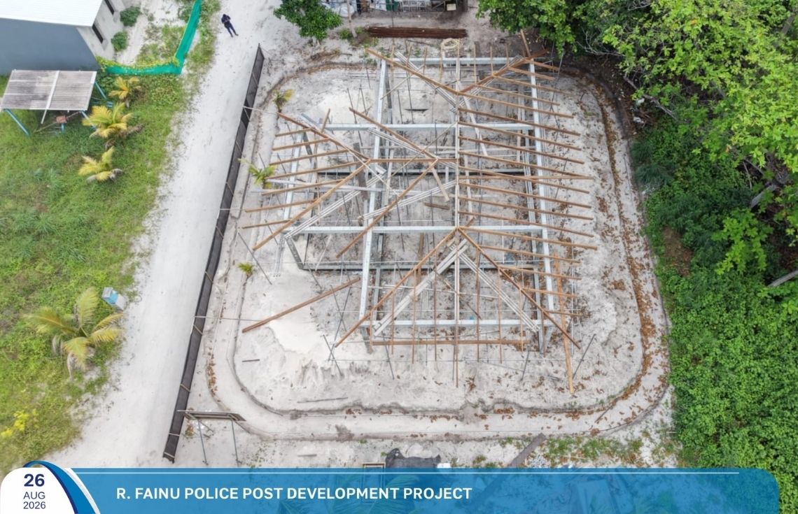 ފައިނު ޕޮލިސް ޕޯސްޓުގެ މަސައްކަތް ހަލުވިކަމާއެކު ކުރިއަށް