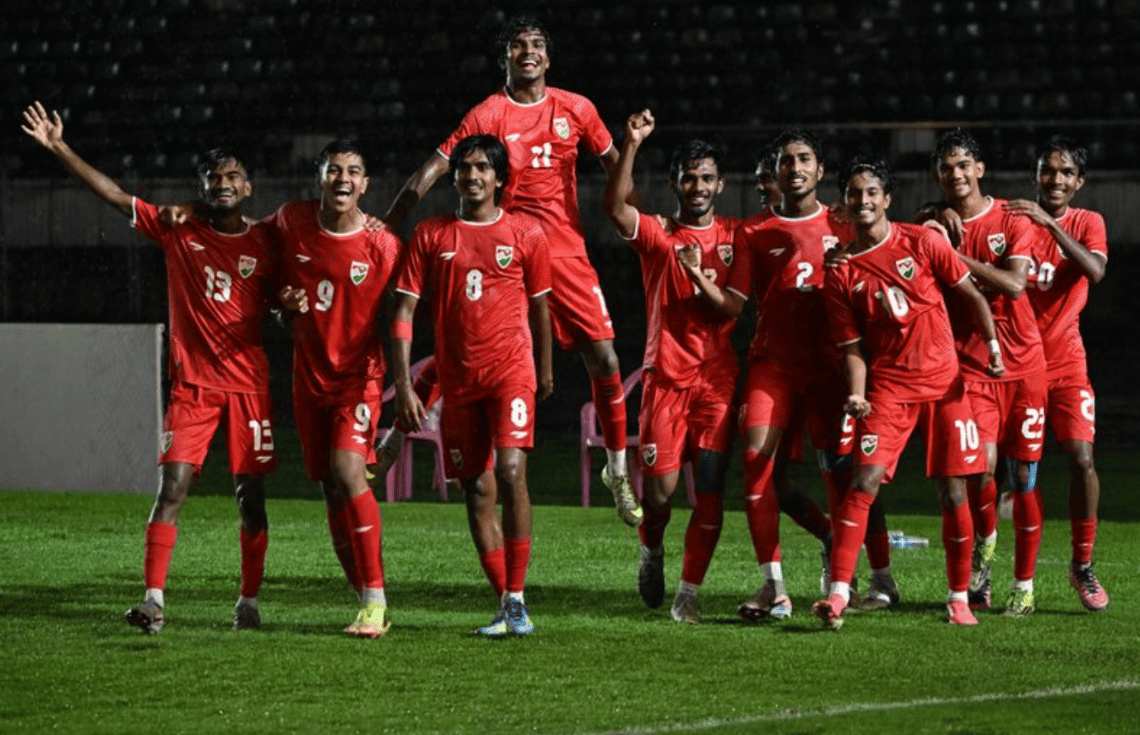 ކޮލިފިކޭޝަންގެ ފުރަތަމަ މެޗުގައި ރާއްޖޭގެ ޒުވާން ޓީމުން ބުރުނާއީ ބަލިކޮށްފި