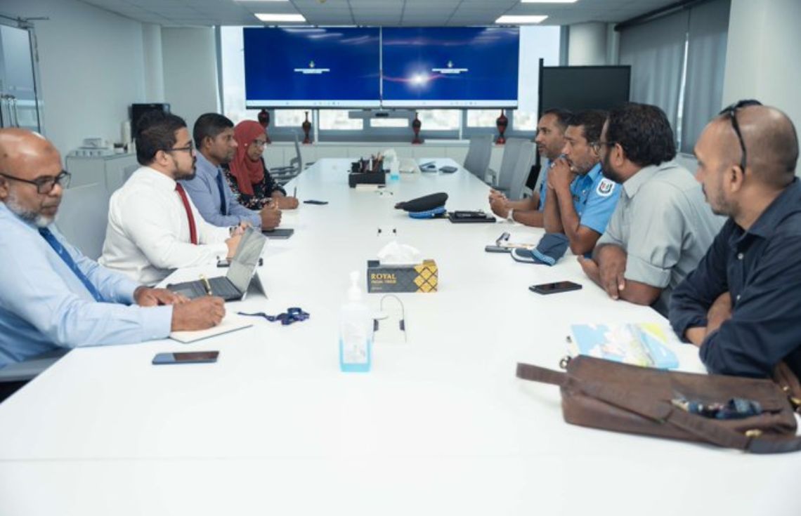 ހުޅުމާލޭގެ ޓްރެފިކް މައްސަލަތަކާއި ގުޅޭގޮތުން މަޝްވަރާކޮށްފި