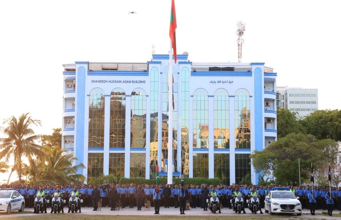 ފުލުހުންގެ ޚިދުމަތުގެ ދުވަހުގެ ހާއްސަ ހިނގާލުން ބާއްވައިފި