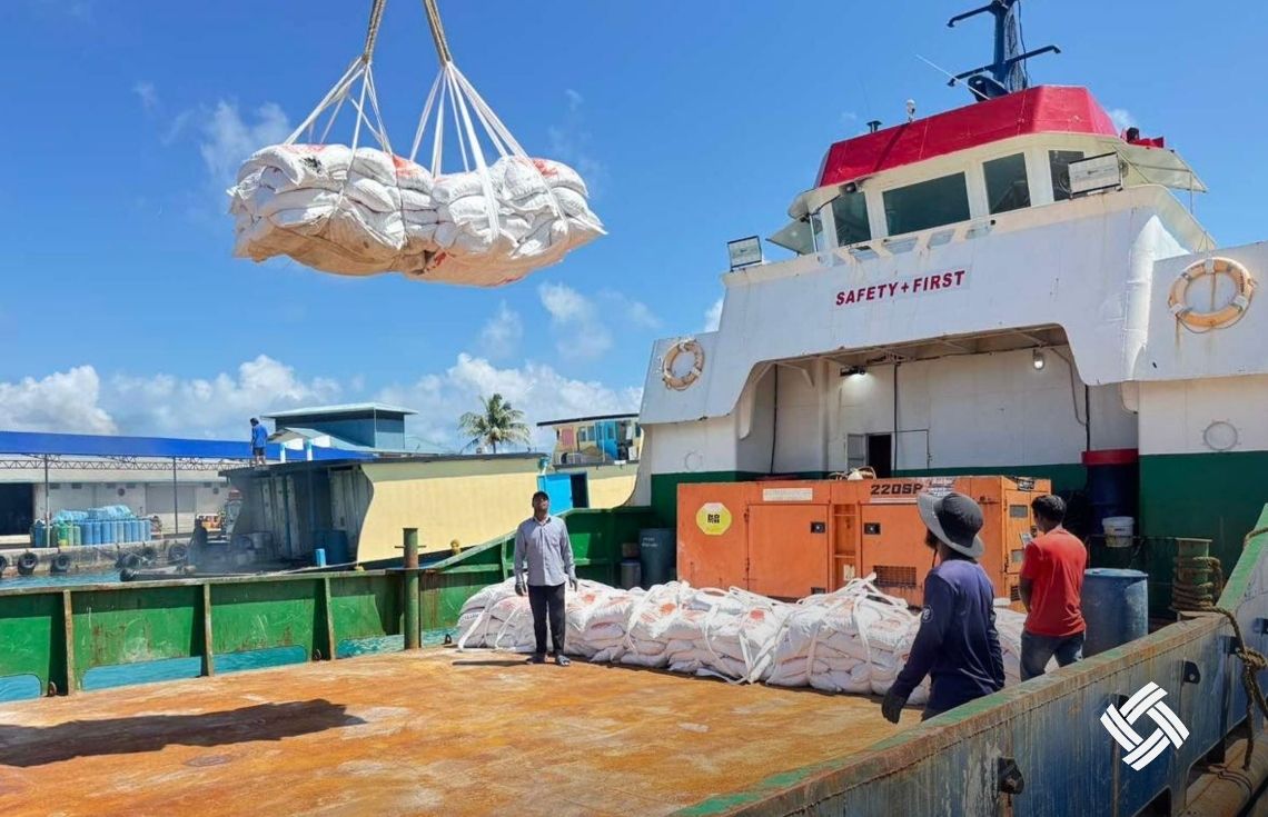 އާރްޑީސީގެ މަޝްރޫއުތައް ހިންގުމަށް 3 ރަށަކަށް ސާމާނު ފޮނުވައިފި