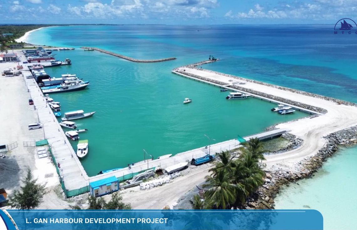ލ. ގަމު ބަނދަރު އަޕްގްރޭޑް ކުރުމުގެ މަޝްރޫޢުގެ 87 އިންސައްތަ މަސައްކަތް ނިމިއްޖެ