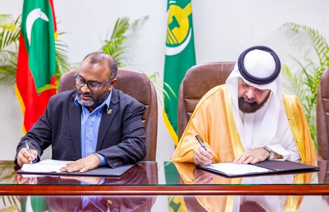 ހުޅުމާލެ ބޮޑު މިސްކިތުގެ މަޝްރޫޢުއަށް ބޭނުންވާ ބިން އައްރާޖިޙީ ކުންފުންޏާއި ހަވާލުކޮށްފި